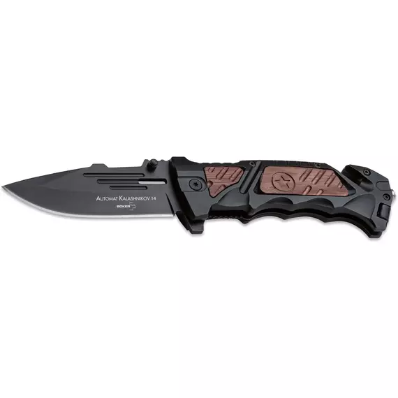Ніж Boker Plus AK-14 Black Blade к:black, фото 